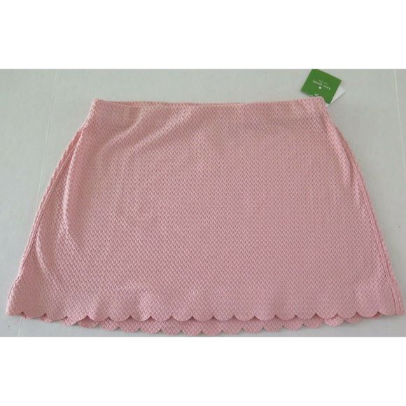 Kate Spade S85220 687 Women's Sz XL Aloha Pink Textured Cover-Up Skirt $85+ - Picture 1 of 6